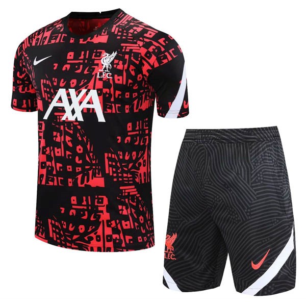 Entrenamiento Liverpool Conjunto Completo 2020/21 Rojo Negro Blanco